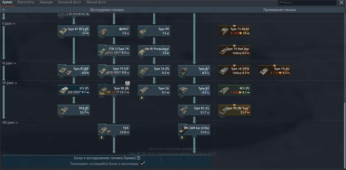 продажа аккаунта к игре War Thunder